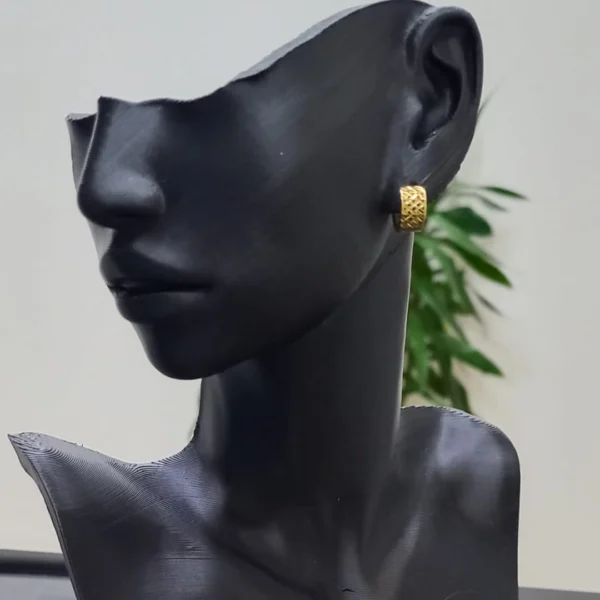 Brinco de Argola Ouro 18k - Imagem 2