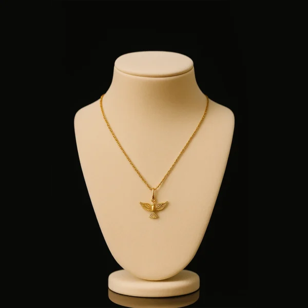 Pingente Pomba em ouro 18K